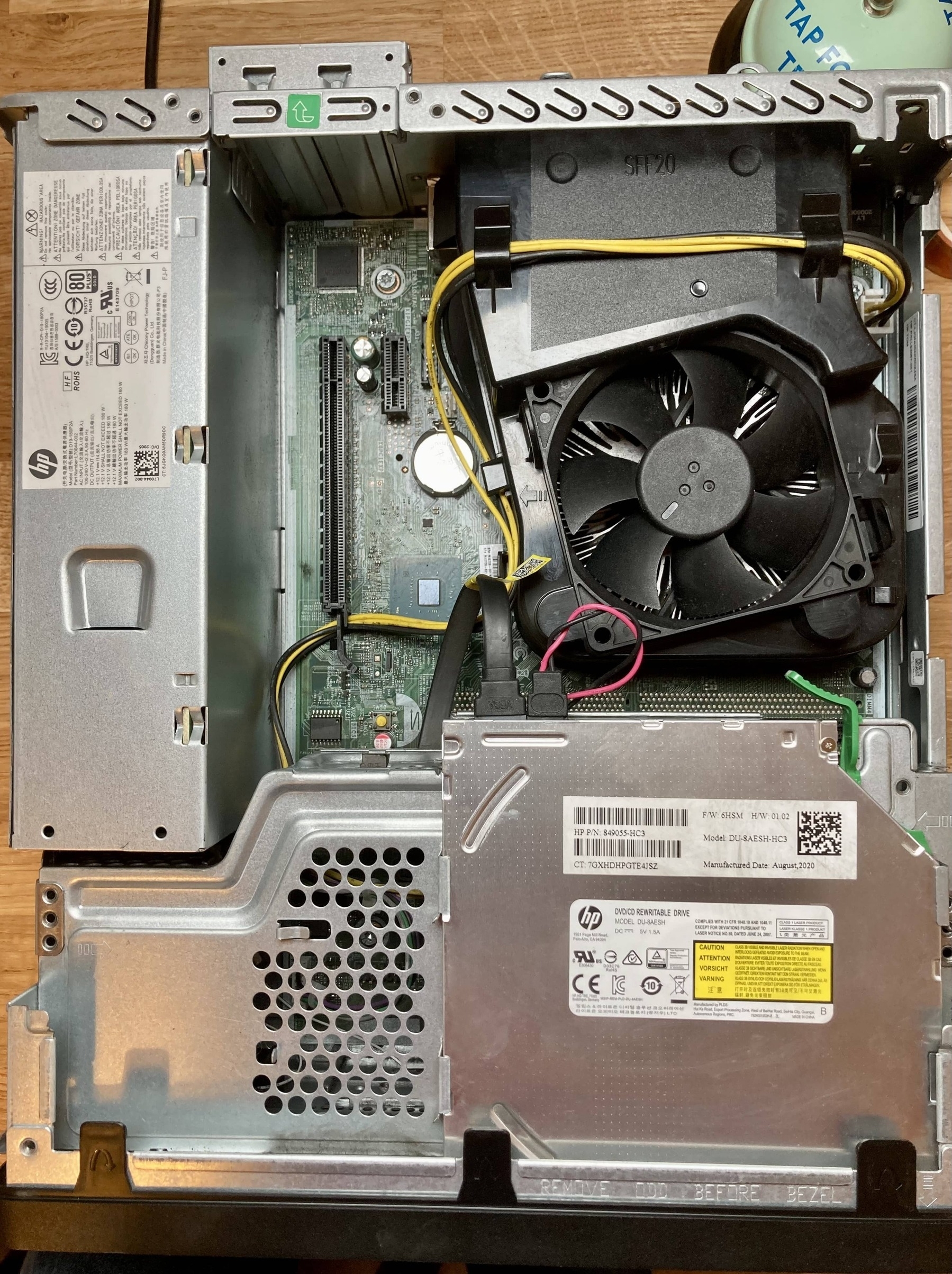 Proprietary PSU - efficient but let’s hope it doesn’t fail