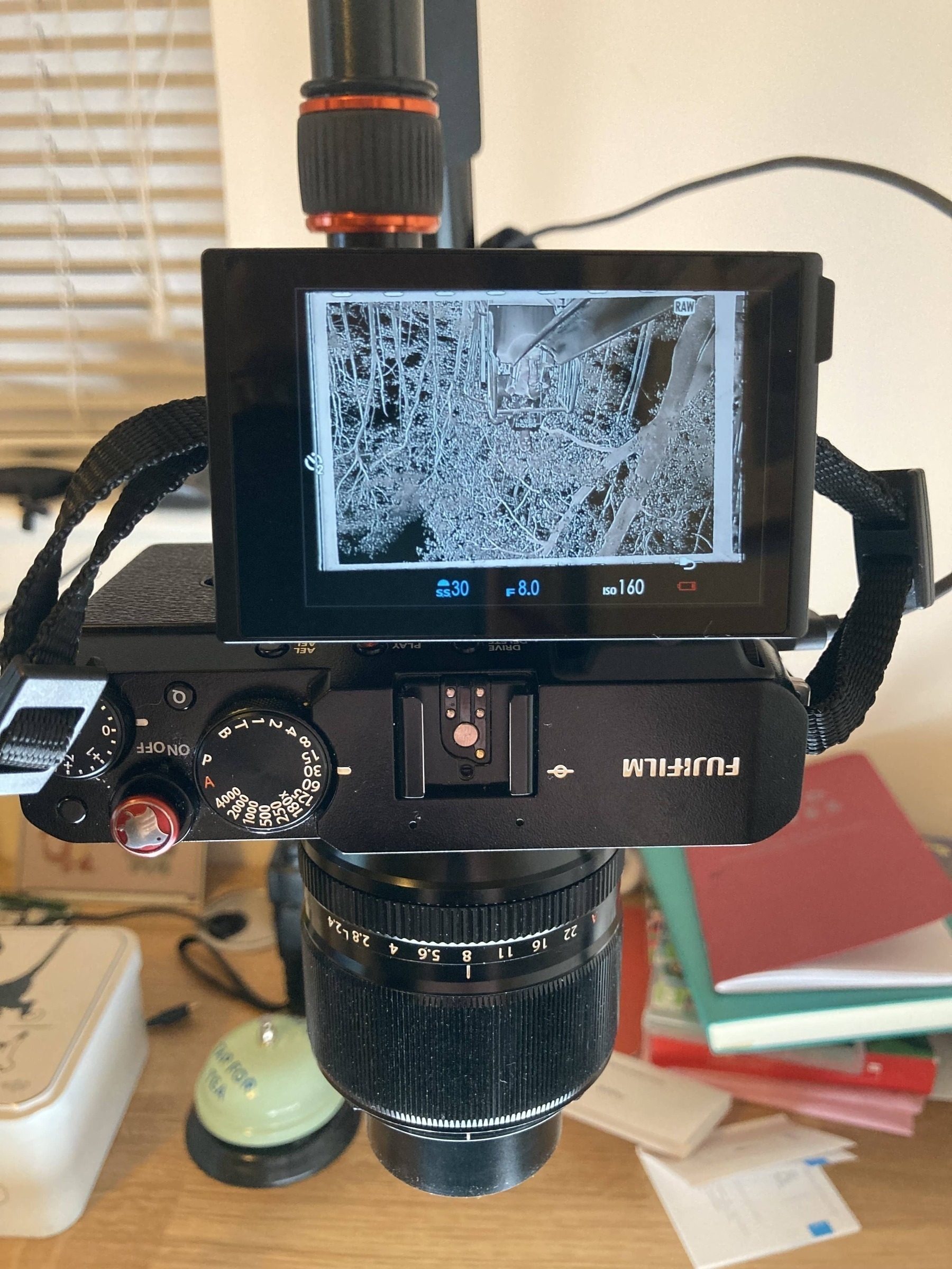 Camera close up
